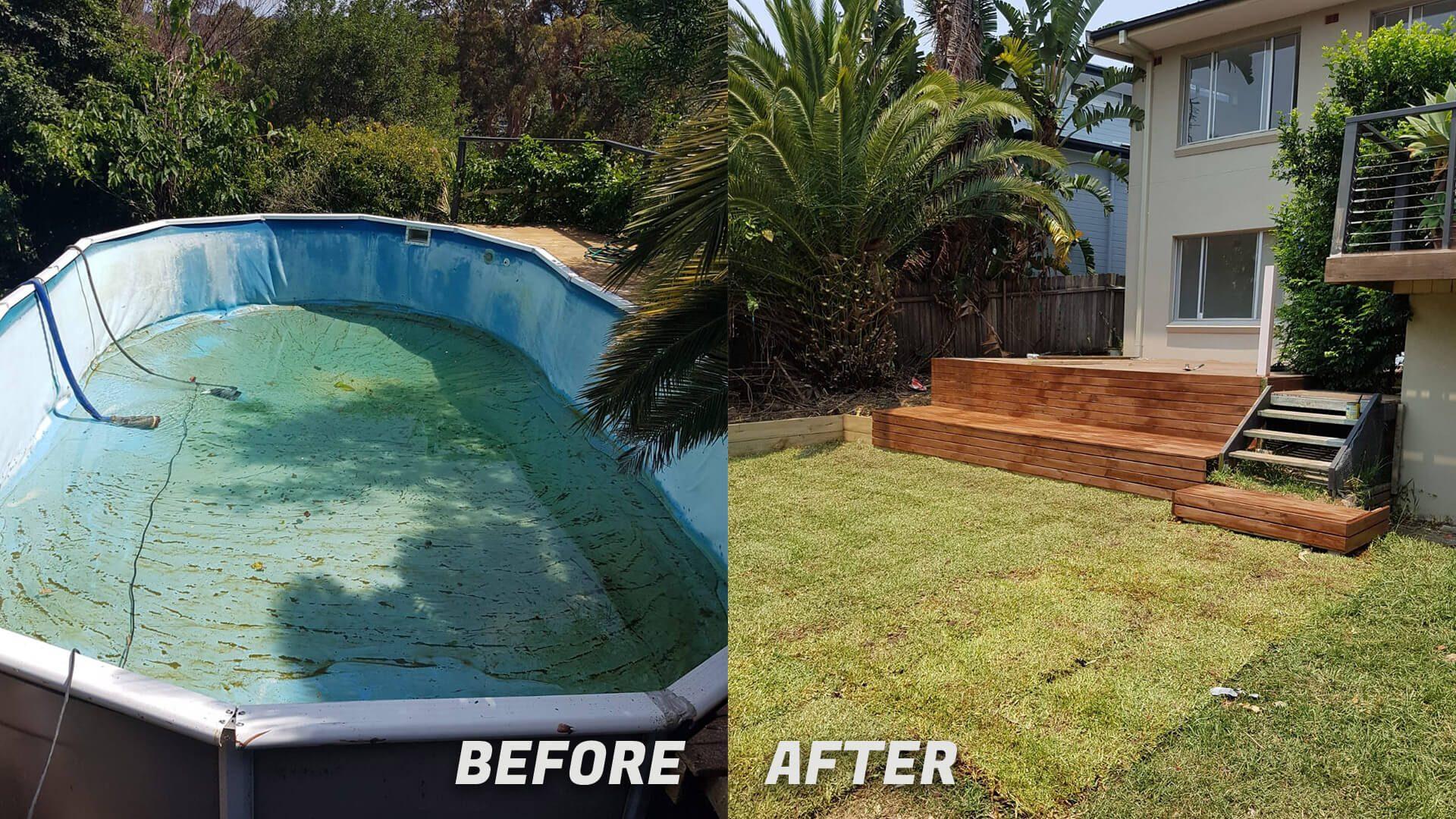 Swimming Pool Removal Demolition 0, Above Ground Pool Removal Cost